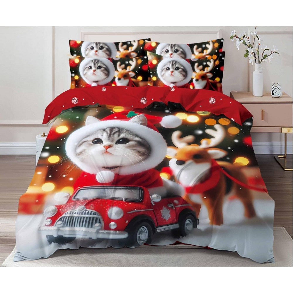 Двулицев спален комплект 100% памук от 6 части K596 Двулицев спален комплект 100% памук от 6 части K596